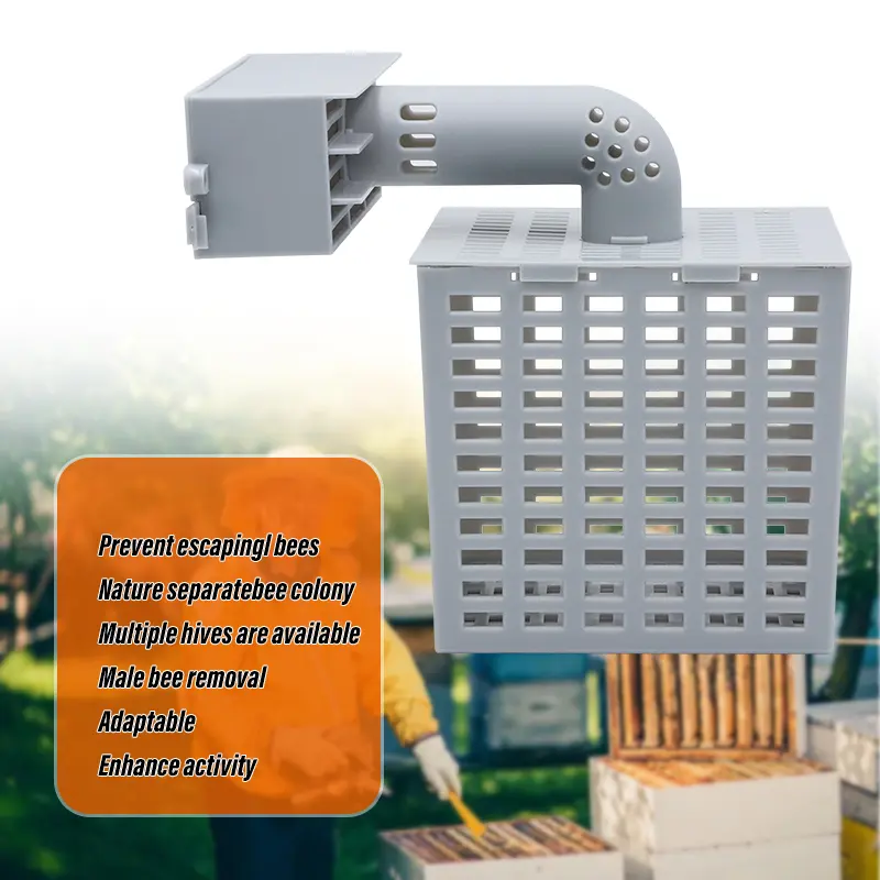 Bee Hive Tool Automatic Bee Divider Prevent Escaping Bees Remove Male Bee  Beekeeper Tools Beehive Accessories 1Pc