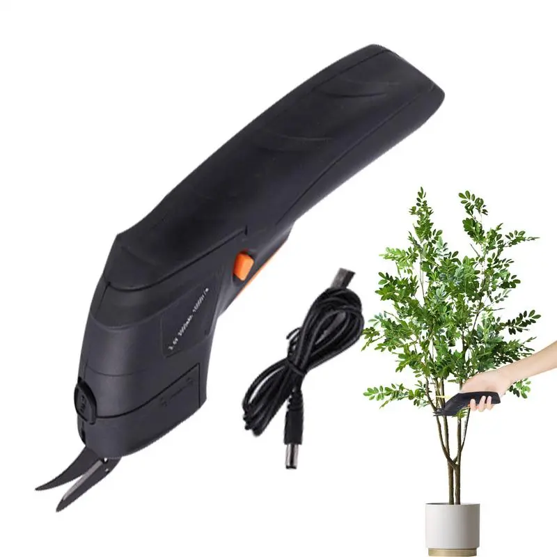 Electric Fabric Scissors 1500Ah Rechargeable Shears Handheld Cutter  Cloth Cutting Machine PVC Leather Sewing Tailor Scissor