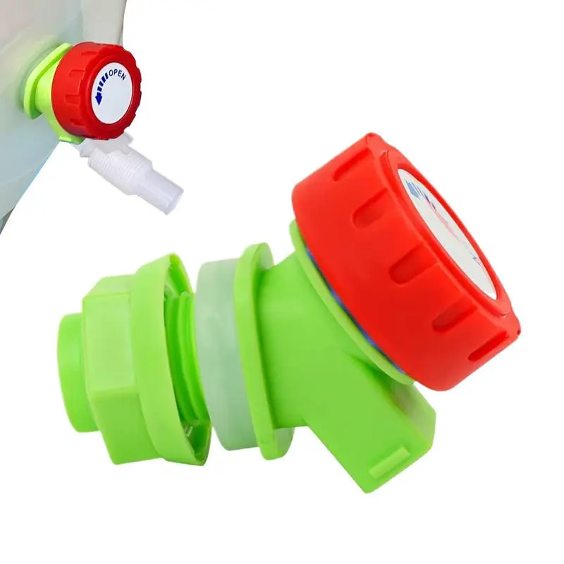 Thread Connection Water Barrel Faucet Replacement,Compost Bucket Top Water Container Faucet,Barrel Spigot Hose With Tube