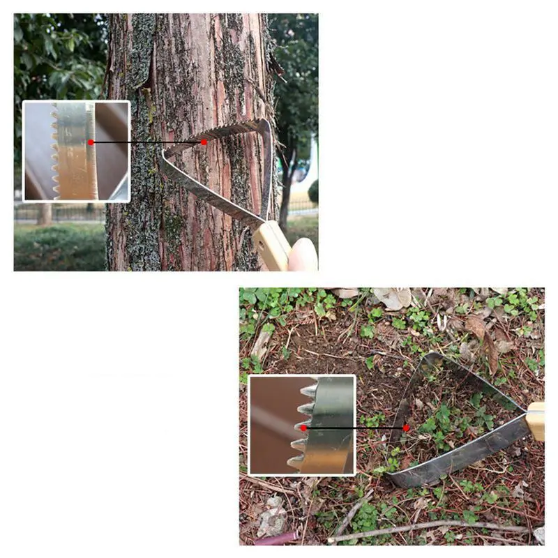 Garden Cleaning Scraper Metal Scraper Triangle Grass Weeder Weeding Hand ToolGarden Cleaning Scraper Grass scraping tool