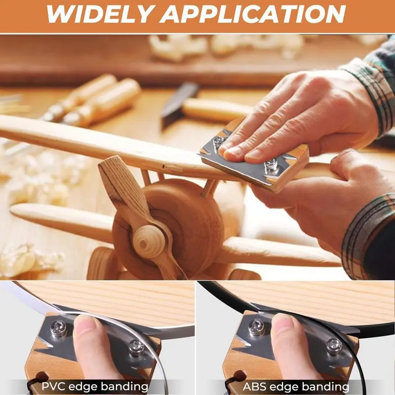 Edge Banding Trimmer Wood Banding Cutter Trimmer For Woodworking Veneer Edge Banding Tools Hand Planer Edge Bander For Burrs
