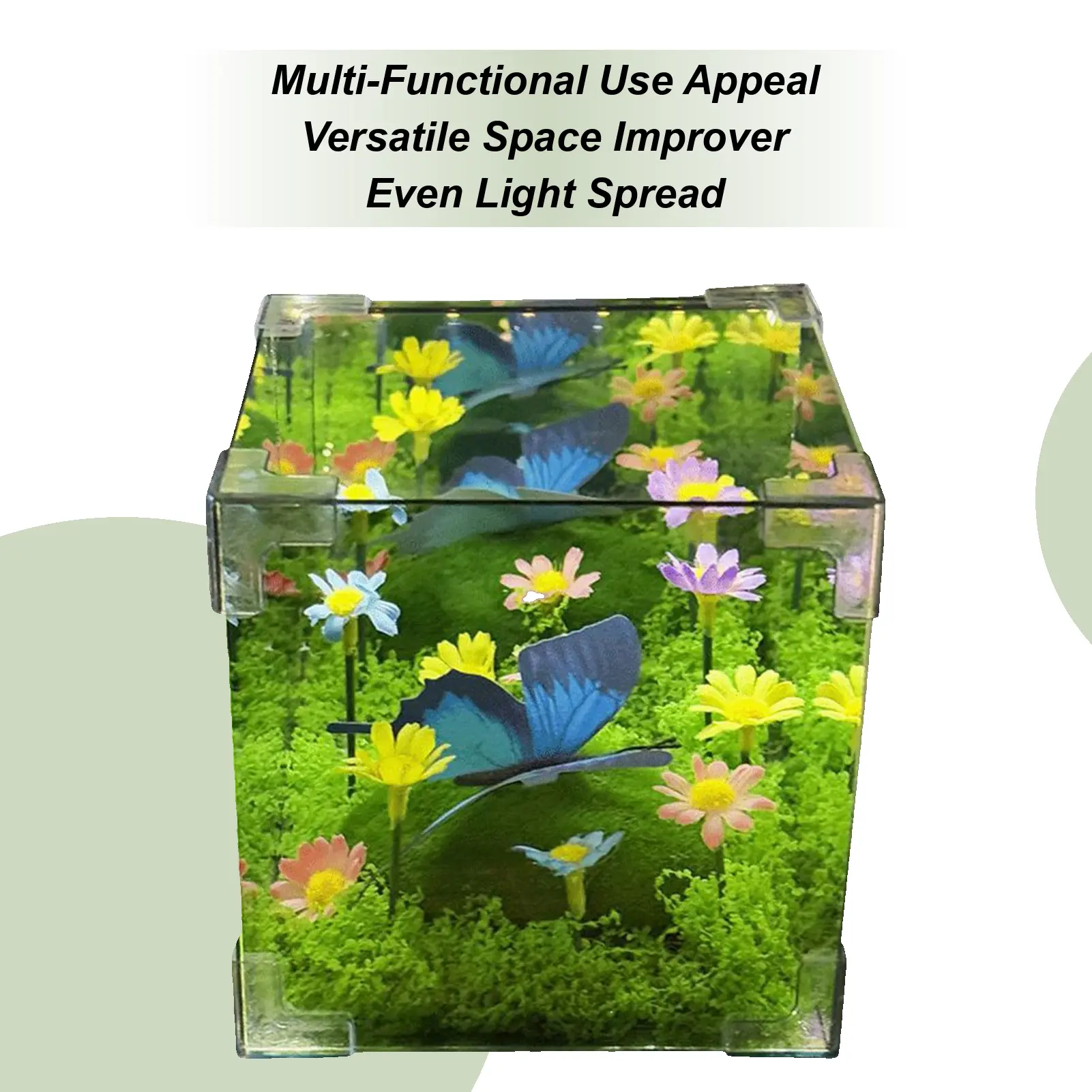 Butterfly Nightlight Butterfly Night Ambiance Lighting Decoration Plug-And-Play Ambiance Nightlight Forests Landscape Night