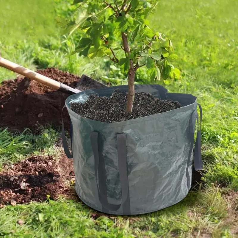 tree grow bag plant grow bag Thickened Planting Bags Heavy Duty Multifunctional Planting Pouches Growing Planter Planting Pot
