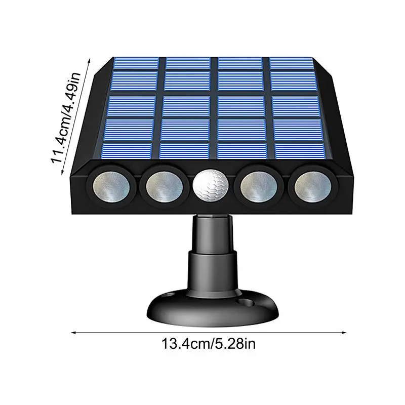 Outdoor Solar Wall Lights Waterproof Garden Solar Lights Multifunctional Outdoor Lights Simulation Camera Solar Lights For Home