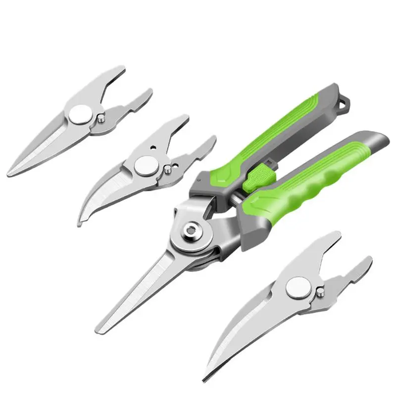 Garden Pruning Shears Heavy Duty Plant Scissors Handheld Tree Trimmers Secateurs Garden Branch Pruning For Tree Shears Fruit