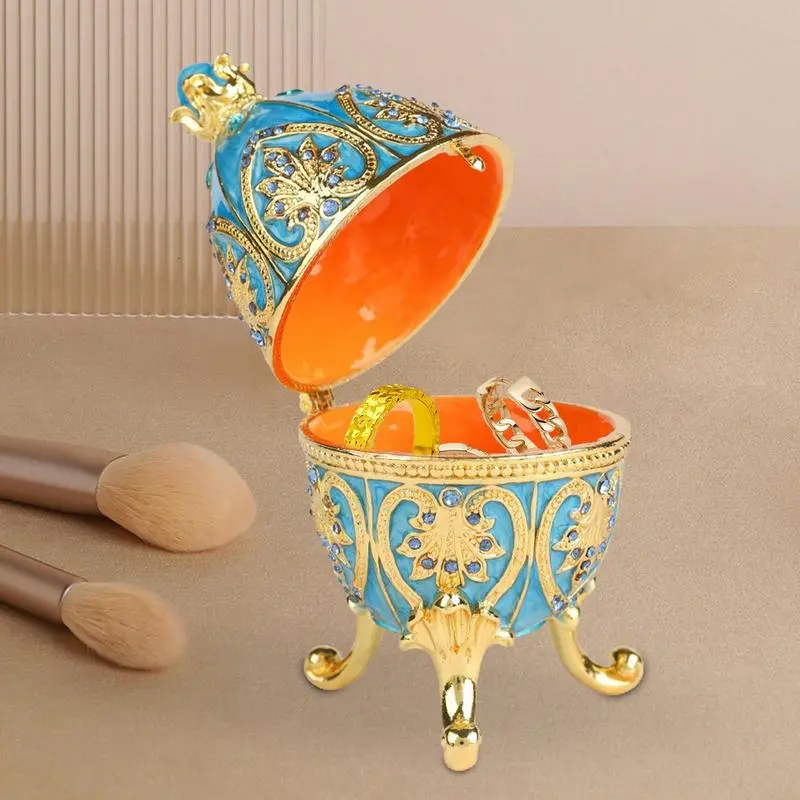Jewellery Box Organizer Jewelry Organizer Storage Case Ring Earrings Holder Display Case Necklace Ring Earrings Case Box Storage