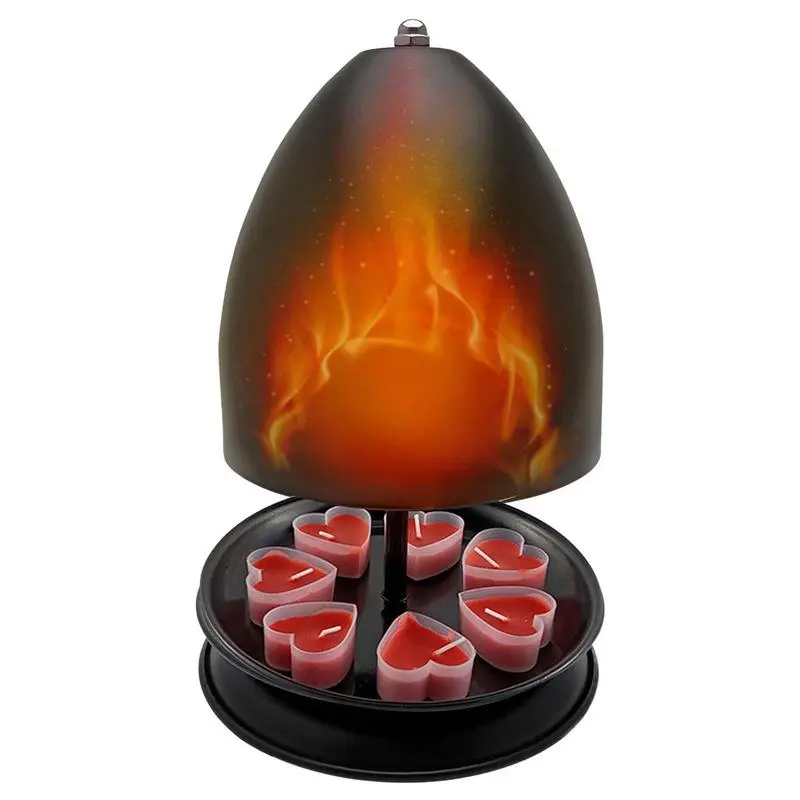 Tea Candle Heater Desktop Tea Light Oven Heater and Oven Large Space Fast Heat Candle Oven Heating Candle Stove home decor