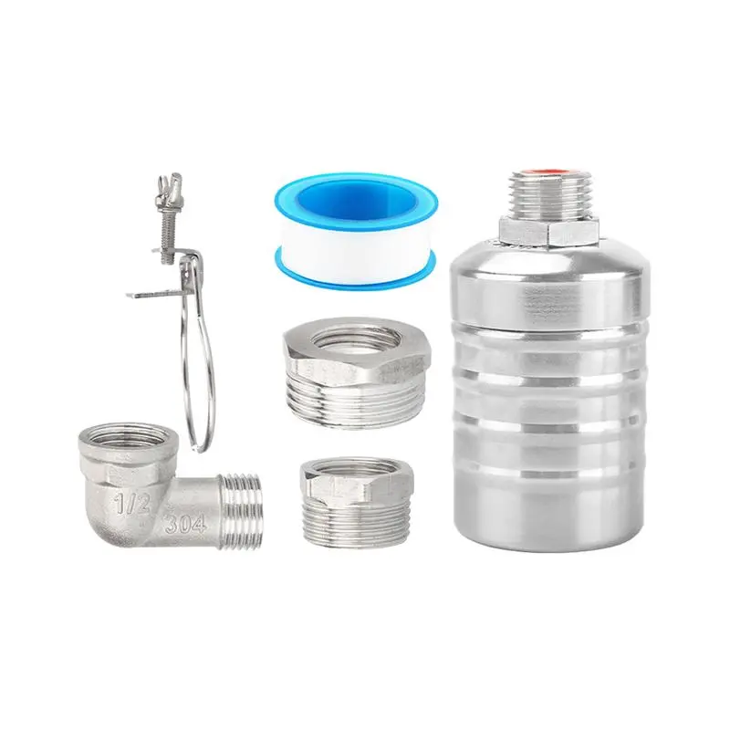 Tank Float Valve Stainless Steel Water Control Float Valve Residential No Electricity Needed Automatic Controller For Pond