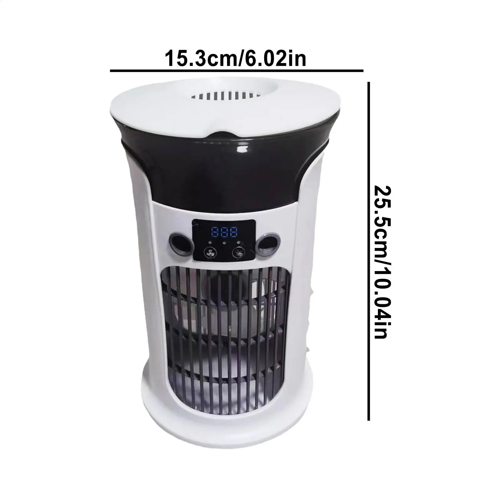 Air Conditioner Portable Small Space Cooling Accessory Quiet Smart USB Air Cooler For Bedroom Garage RV Tent Camping Outdoor