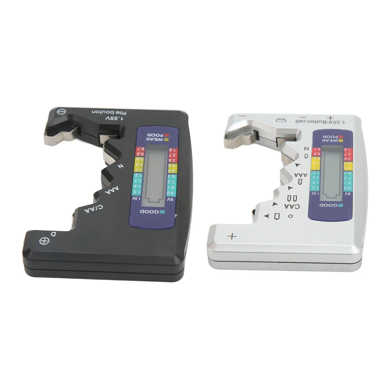Battery Tester Cell Analyzer Digital Battery Capacity Gauge Tester  D C N  AA 9V 1.5V Button Cell Analyzer