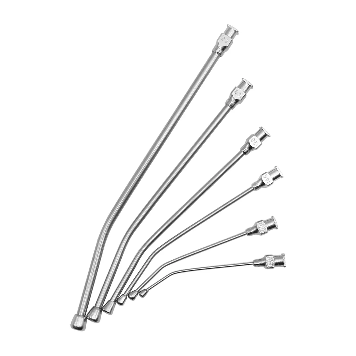 10/20/30/50ML Parrot Feeding Syringe Parrots Bird Feeding Syringe With 6 Pcs Curved Gavage Tubes Bird Feeding Tool