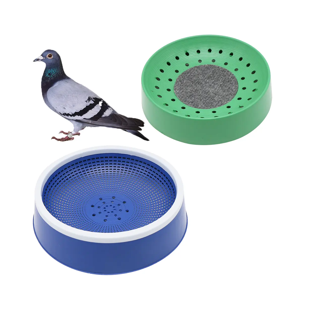 1Pc Durable Plastic Nest Bowl For Hatching Bird Breeding Nest Quail Dove Nesting Egg Container Pet Products Lightweight Design