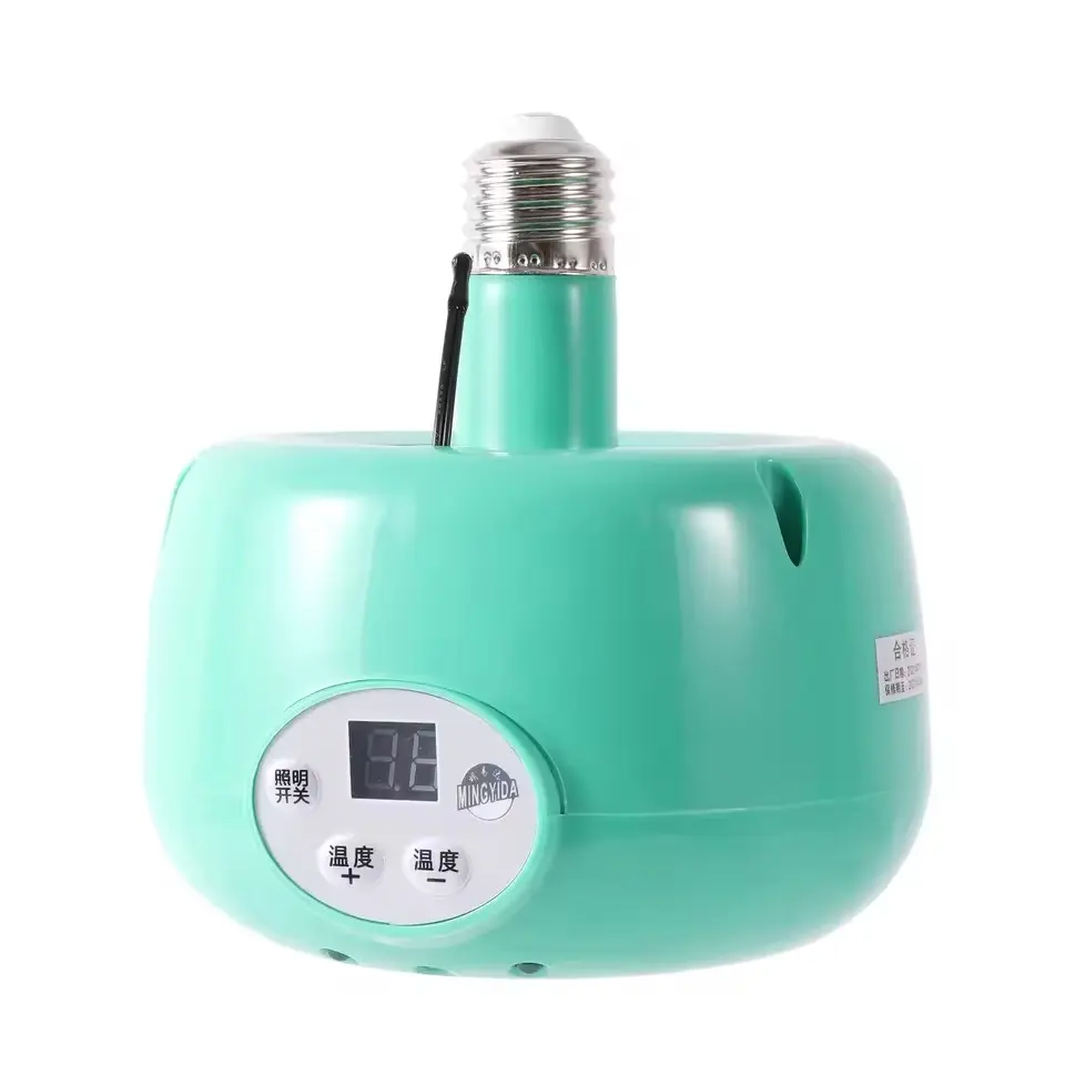 220V 300W Pet Heater Chicken Thermostatic Temperature Controller Heating Lamp Reptile Heating  Pedestal Farm Animal Warm Light