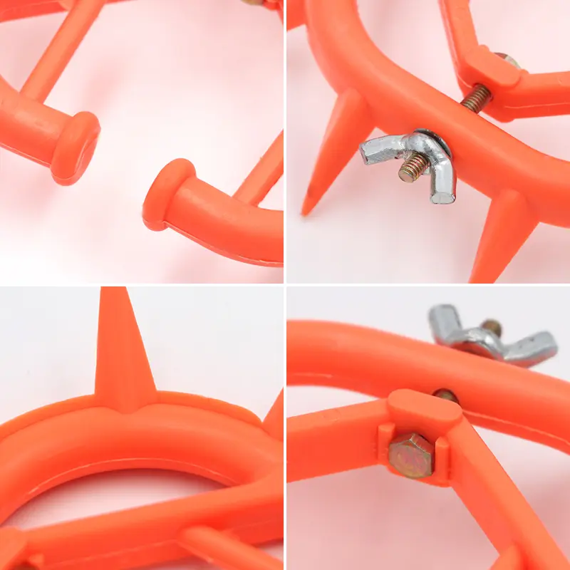 10 Pcs Cow Cattle Bull Nose Rings Weaner Milk Sucking Preventer Calf Nose Ring Cattle Plastic Nose Thorn Livestock Equipments