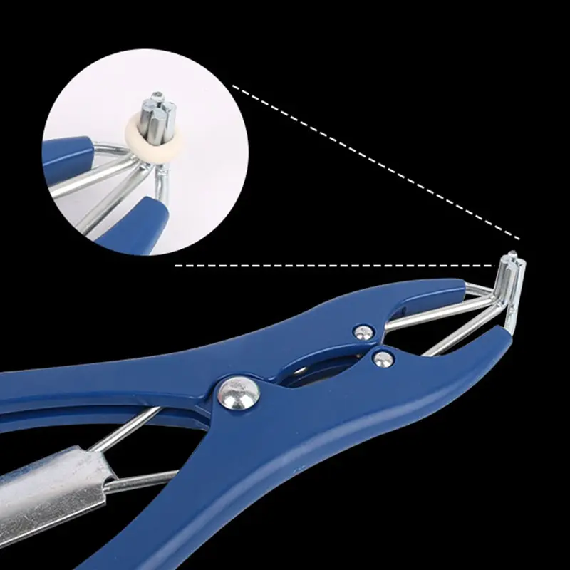 Farm Animal Tail Removal Pigs Sheep Castration Pliers Particulate Rubber Ring Castration Device Veterinary Equipment