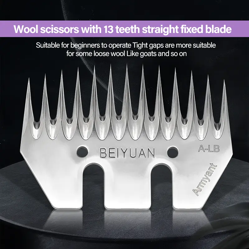 4/9/13 tooth Sheep Shearing CLipper Blade 9/13 Tooth Shears Convex Comb Cutter For Sheep Clipper Shears Scissors