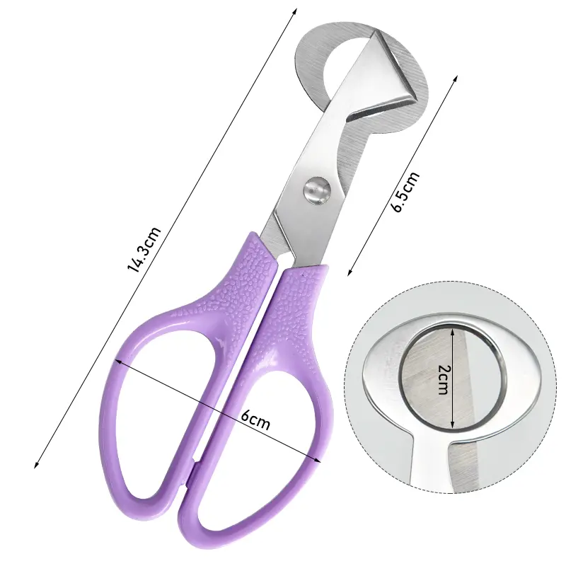 Quail Bird Egg Scissors Stainless Steel Egg Shell Cutters Egg Opener Pigeon Quail Egg scissor Bird Cutter Opener Kitchen Tools