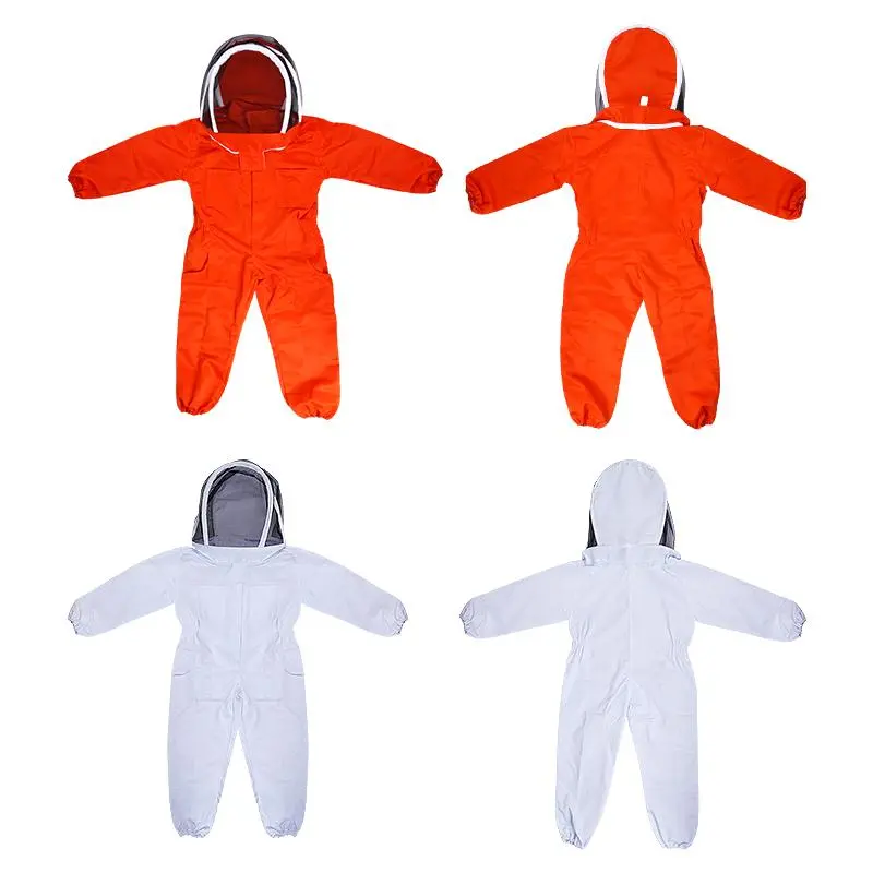 New Children's Beekeeping Suit Kids Anti Bee Jumpsuit Child Anti Bee Clothing Breathable Full Body Beekeeping Professional Safe