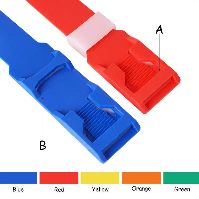 5PcsLivestock Cattle Cow Foot Rings Multicolor Cattle Identification Tape Cow Feet Ring Cattle with Signs Cattle Farm Equipmentd