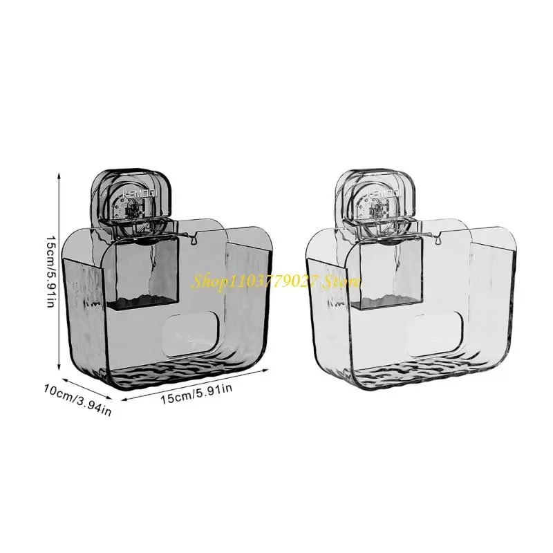 C4DF Plastic Hanging Insect Coil Dispenser Suction Base Design for Home Travel Use
