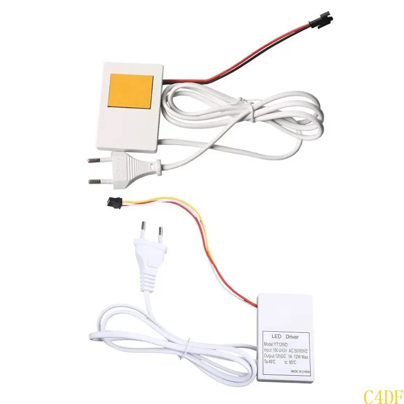 C4DF Bathroom Mirror Light Isolated for Touch Switch Mirror Dedicated for Touch ON/Off for Energy-Saving Lamps, Light Tubes,