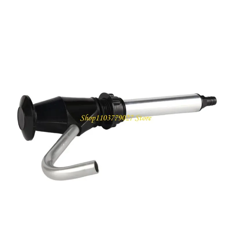 C4DF Sturdy Metal Hand Operated Water for Caravans Sinks Portable Accessory for Camping Trailers and Motorhomes