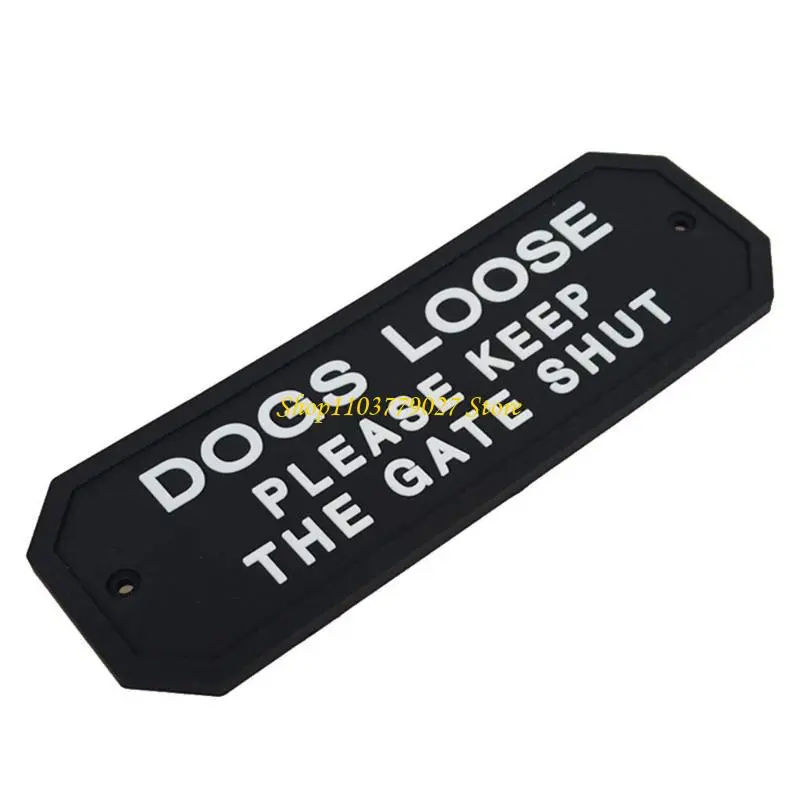 C4DF Flexible Silicone Notice Board Convenient for Informing Visitors of Dogs Loose