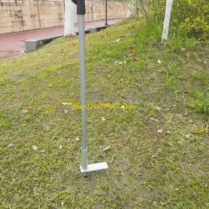 C4DF Weather Resistant Garden Umbrella Holder Ground Spikes Stabilizers Holder Clamp