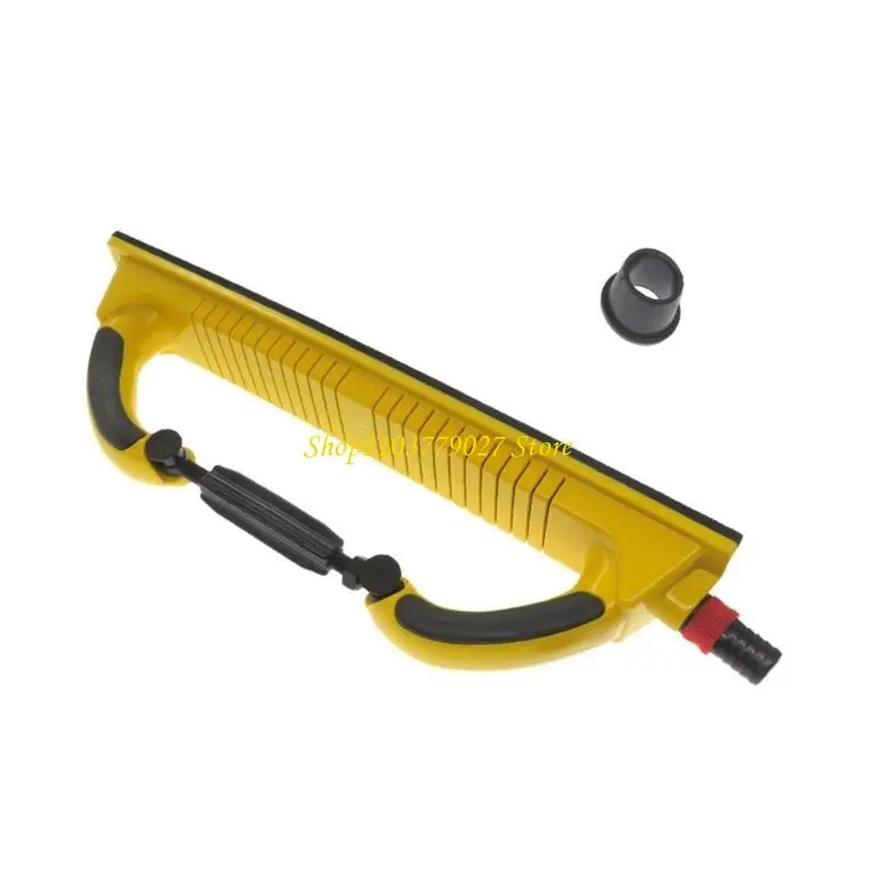 C4DF Flexible Hand Sandings Block for Sturdy Nylon Materials and Paint Stripping with Rotating Adjustable Handle Designs