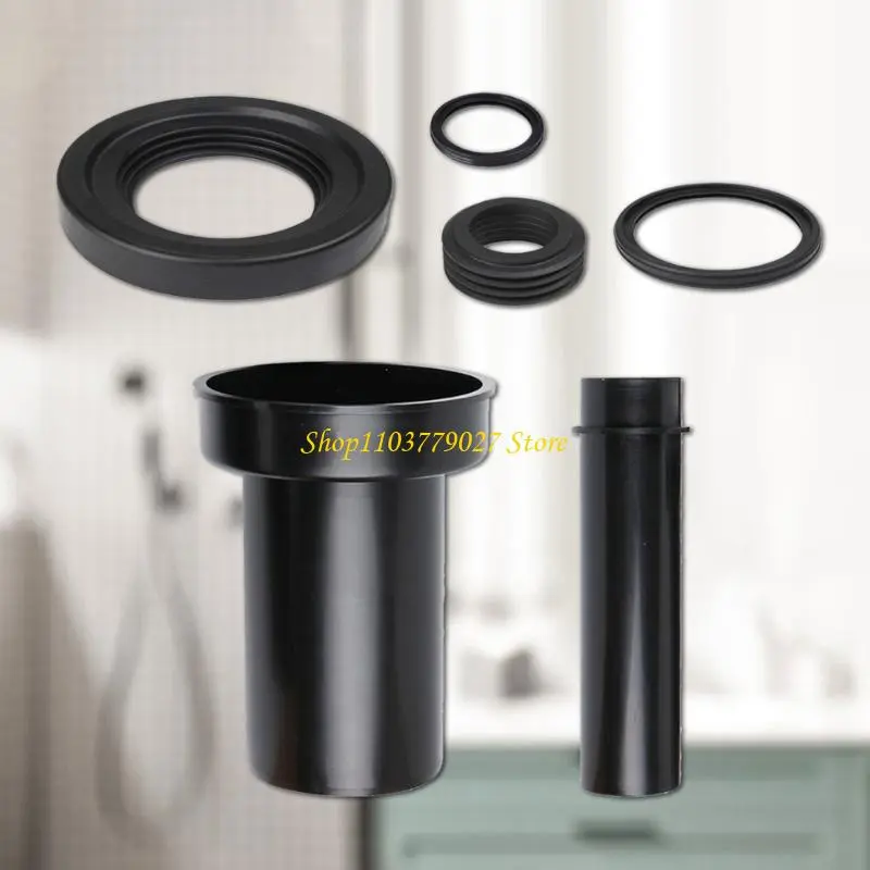 C4DF High Pressure Resistant Toilet Seal Rings Seal Gaskets set Ensures Long Service Performances for Wall Mounted Systems