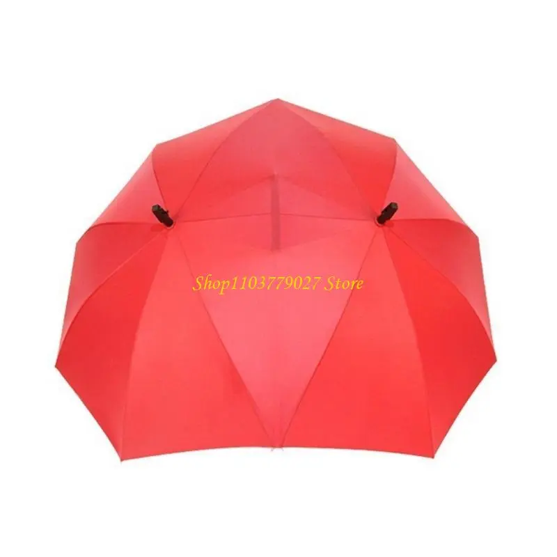 C4DF Couple Umbrella for Couple Easy Operations Quickly Dry Fabric Cover