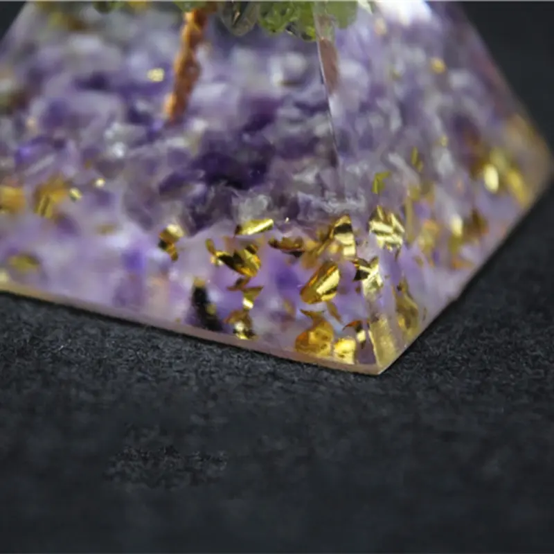 Y1UB Orgone Pyramid EMF for Protection Meditation Yoga Energy Generator
