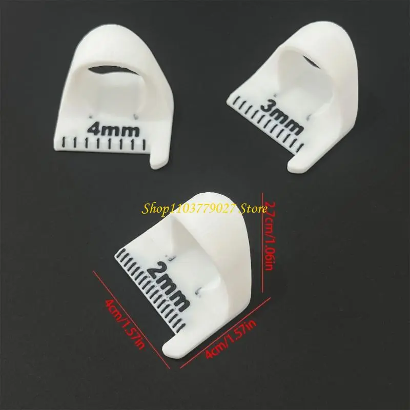 C4DF Patchwork Stitching Aid Sewing Measuring Tool Quilting Finger Ruler For Sewing