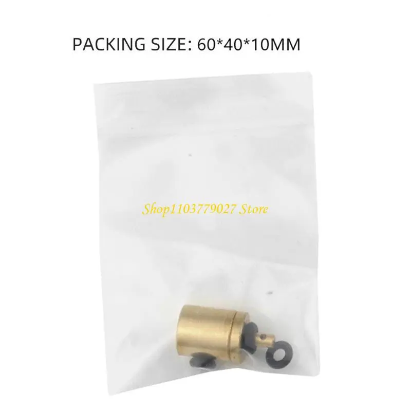 C4DF Upgrades easy installs Gas Valves Adapter Brass Stove Connector for Various Stove
