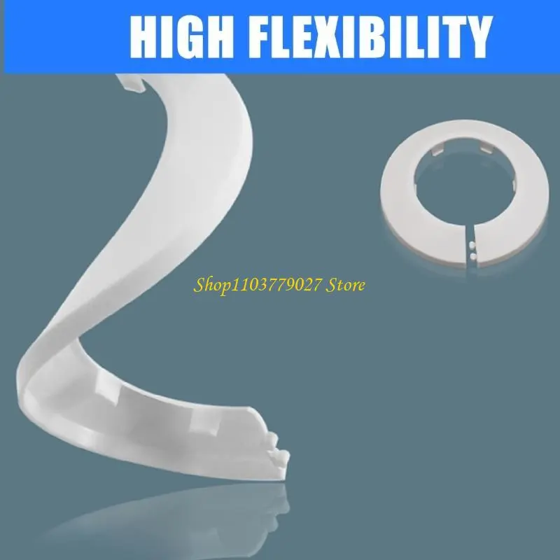 C4DF 10pcs Radiators Pipe Rosettes Floor Pipe Concealers set for Various decors Styles