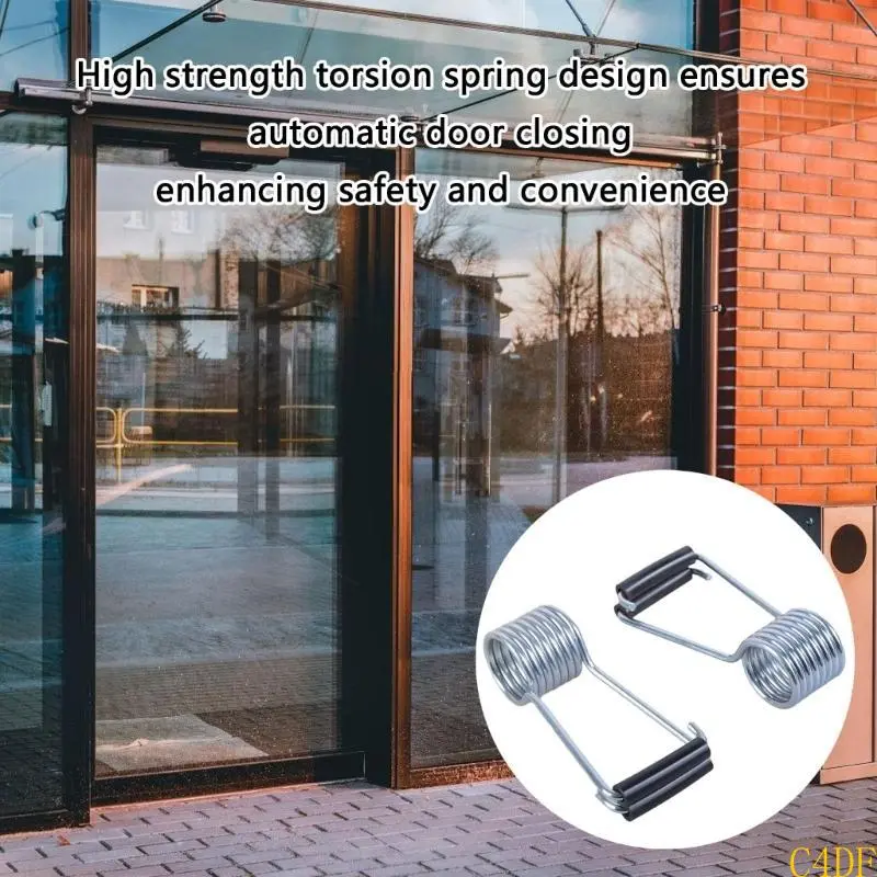 6Pcs SelfClosing Door Closers Torsions Spring Hinge Spring Butt Hinge Pin Universal Butterfly Spring Door Closers