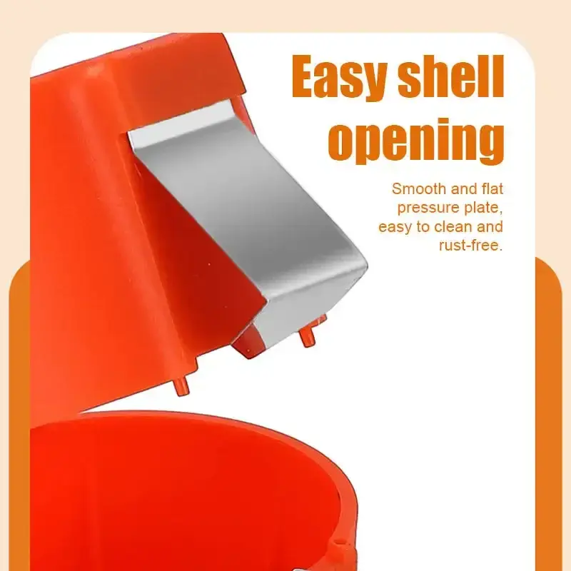 New Egg Shell Opener Portable Egg Opener Kitchen Handheld Shell Crusher Household Press Egg Shell Separator