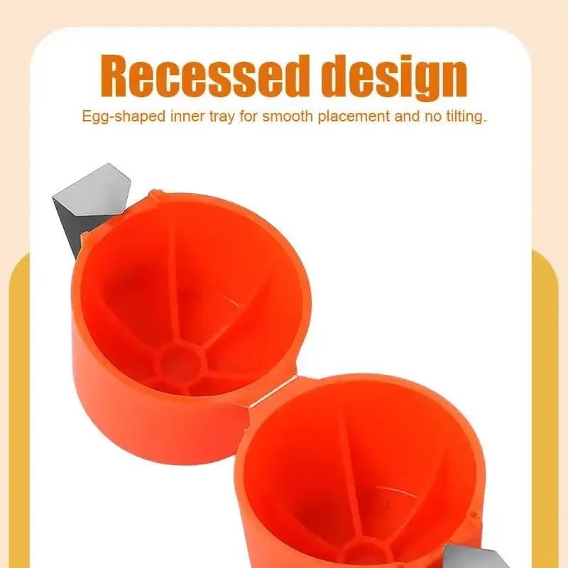 New Egg Shell Opener Portable Egg Opener Kitchen Handheld Shell Crusher Household Press Egg Shell Separator