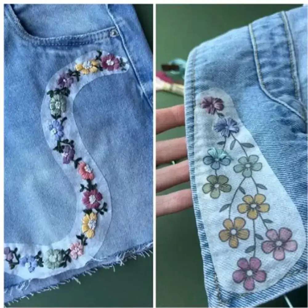 Stitching Embroidery Paper Water Soluble Embroidery Stabilizer Sewing DIY Handmade Embroidery Crafts Supplies Accessories