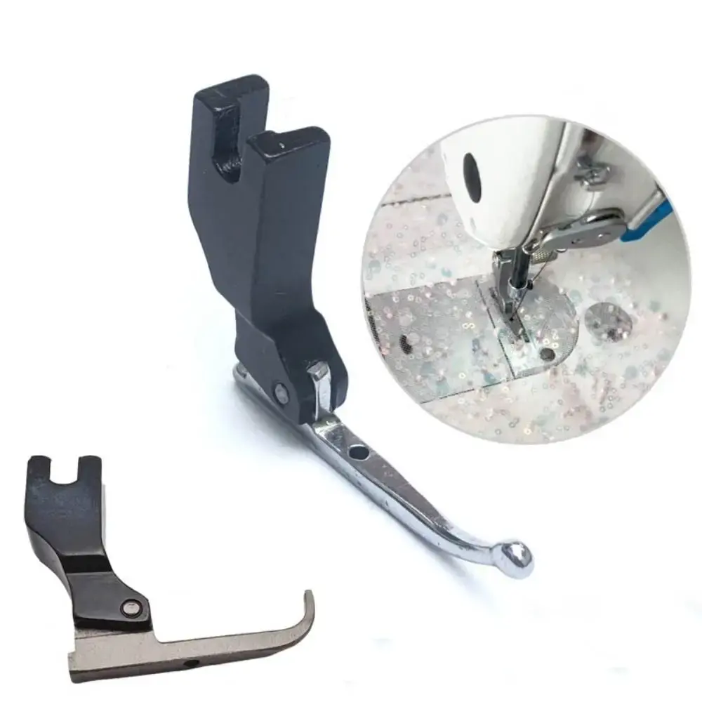 P369 Sequin Special Presser Foot Bead-free Durable Wedding Dress Fabric Presser Foot Steel Sewing Machine Fixed Presser Foot