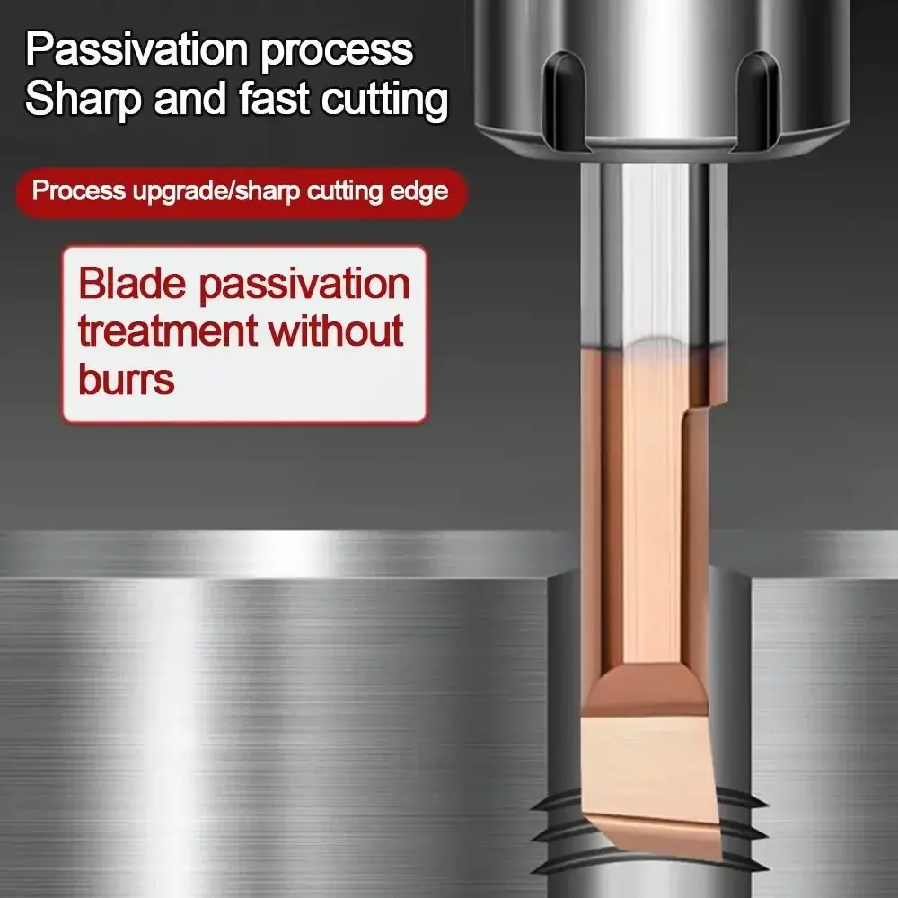 MTR Boring Cutter for Threading Coated Carbide Mini Internal Lathe Turing Tool Copying Small Hole  Steel Alloy