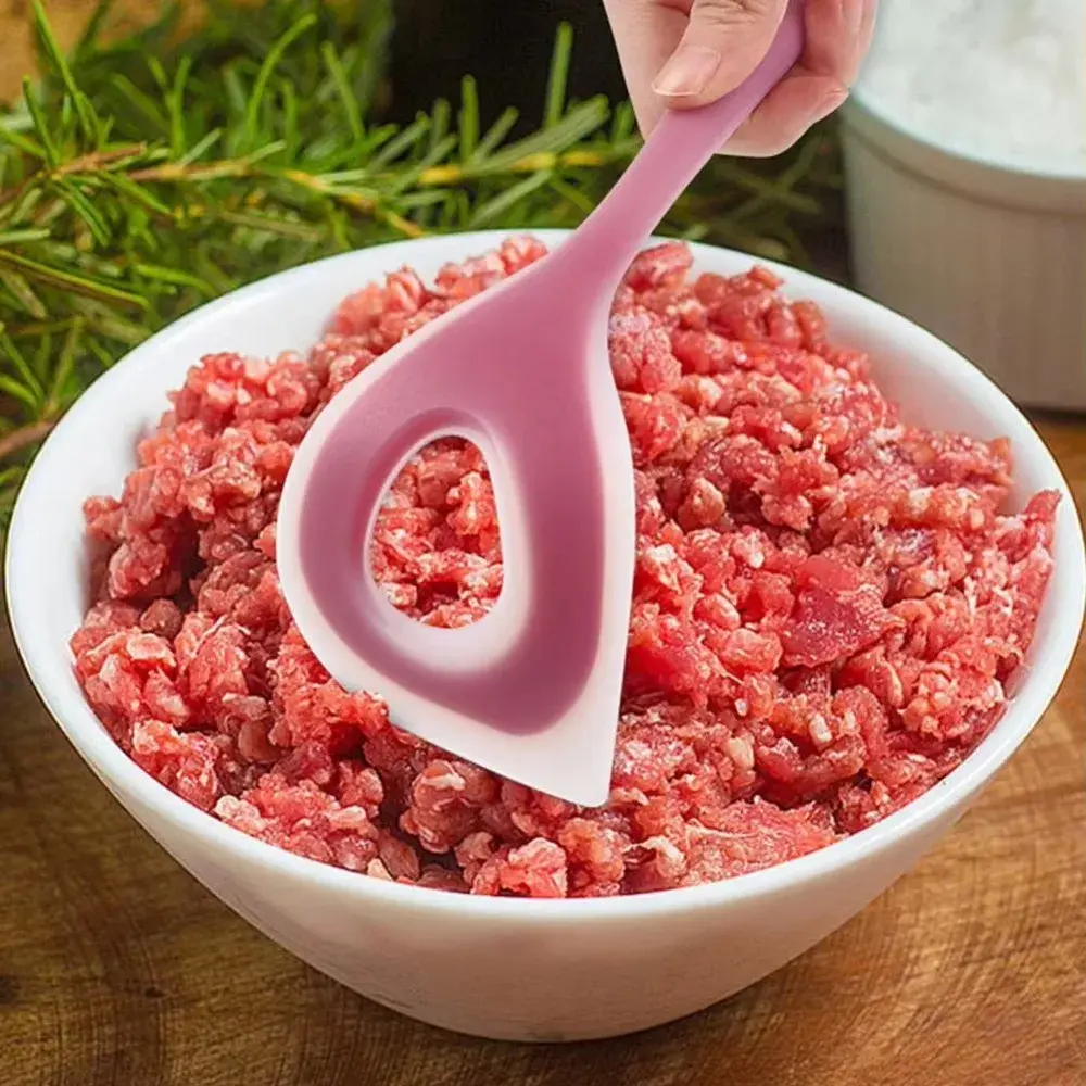 Durable Silicone Meatball Maker Tool Manual Meatball Scoop Fish Ball Spoon Kitchen Tools