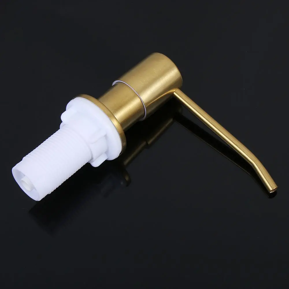 Pump Detergent Stainless Steel Bathroom Accessories Sink Soap Dispenser Lotion Storage Bottle Kitchen Supplies