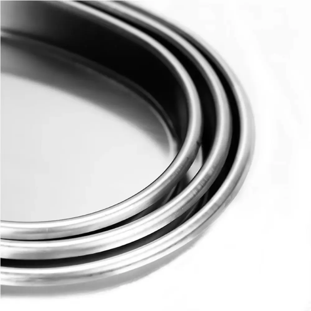 New 304 Stainless Steel Sterilized Tray Smooth Edge Multifunction Jar Container Tray Tweezers Tray Dental