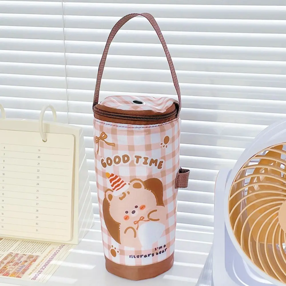 Cloth Milk Tea Tote Bag Traveling Eco-friendly Insulated Cup Cover Carrying Reusable Handheld Bag Tumbler Cup Accessories