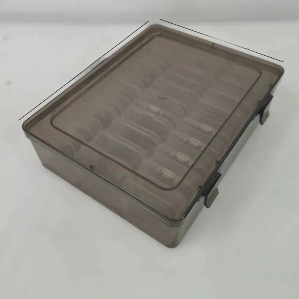 Large Capacity Clear Organizer Box Plastic Dustproof Point Diamond Storage Box With Small Storage Containers Multifunctional