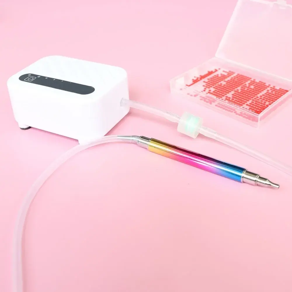 DIY Craft Vacuum Diamond Painting Pen Kits Long-lasting and Stable Embroidery Electric Diamond Art Painting Pen Beading Plates