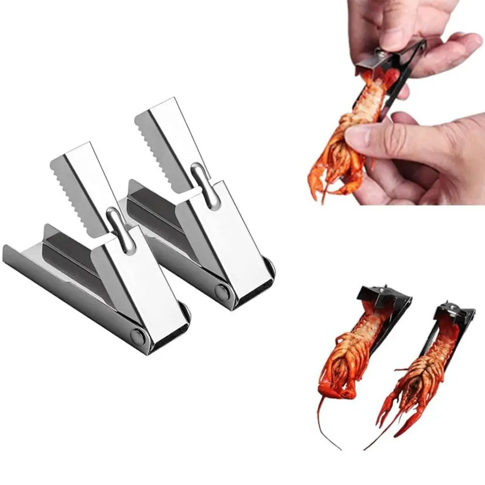 1/2Pcs Easy to Carry and Use Crawfish Lobster Sheller Shelling Device Durable Crawfish Sheller Seafood Tool Lightweight