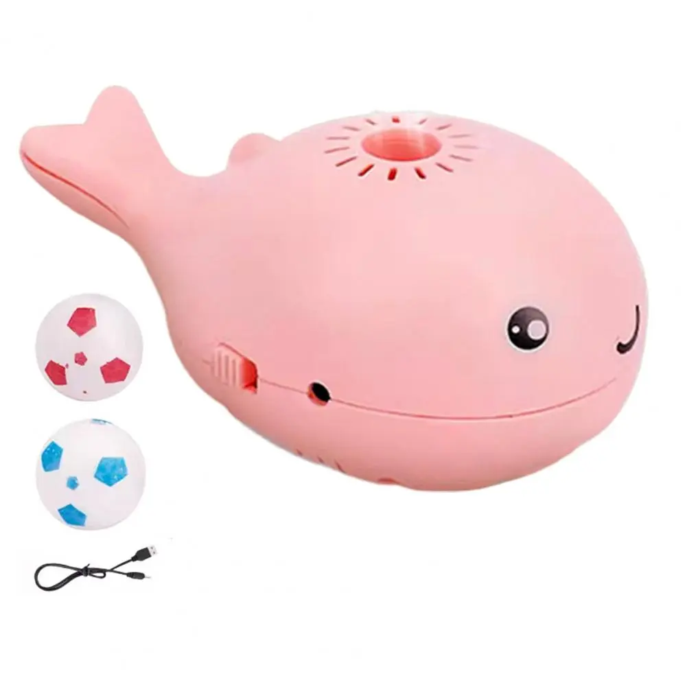 Electric Floating Ball Toy Rechargeable Floating Ball Cat Toy Lightweight Whale Shaped Pet Toy Electric Moving Ball for Cats