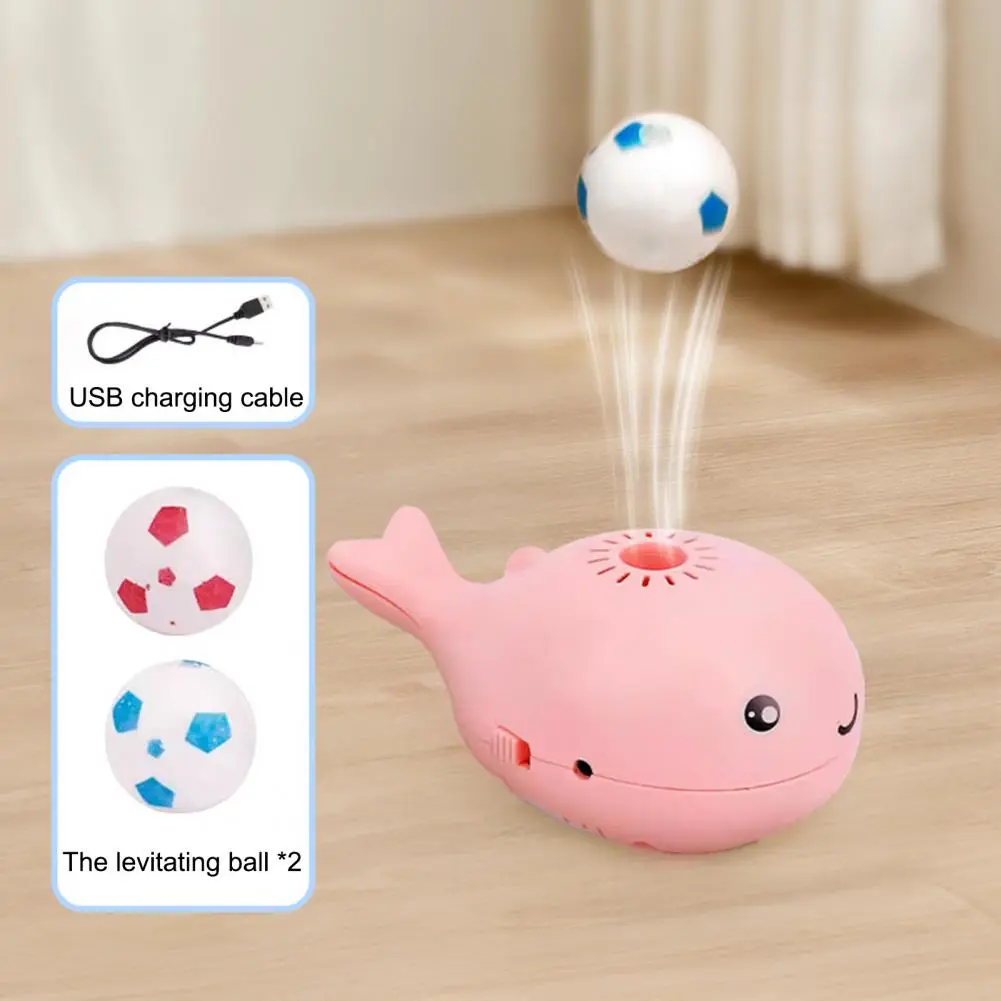 Electric Floating Ball Toy Rechargeable Floating Ball Cat Toy Lightweight Whale Shaped Pet Toy Electric Moving Ball for Cats